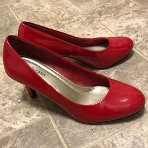 Red Comfort Plus Heels